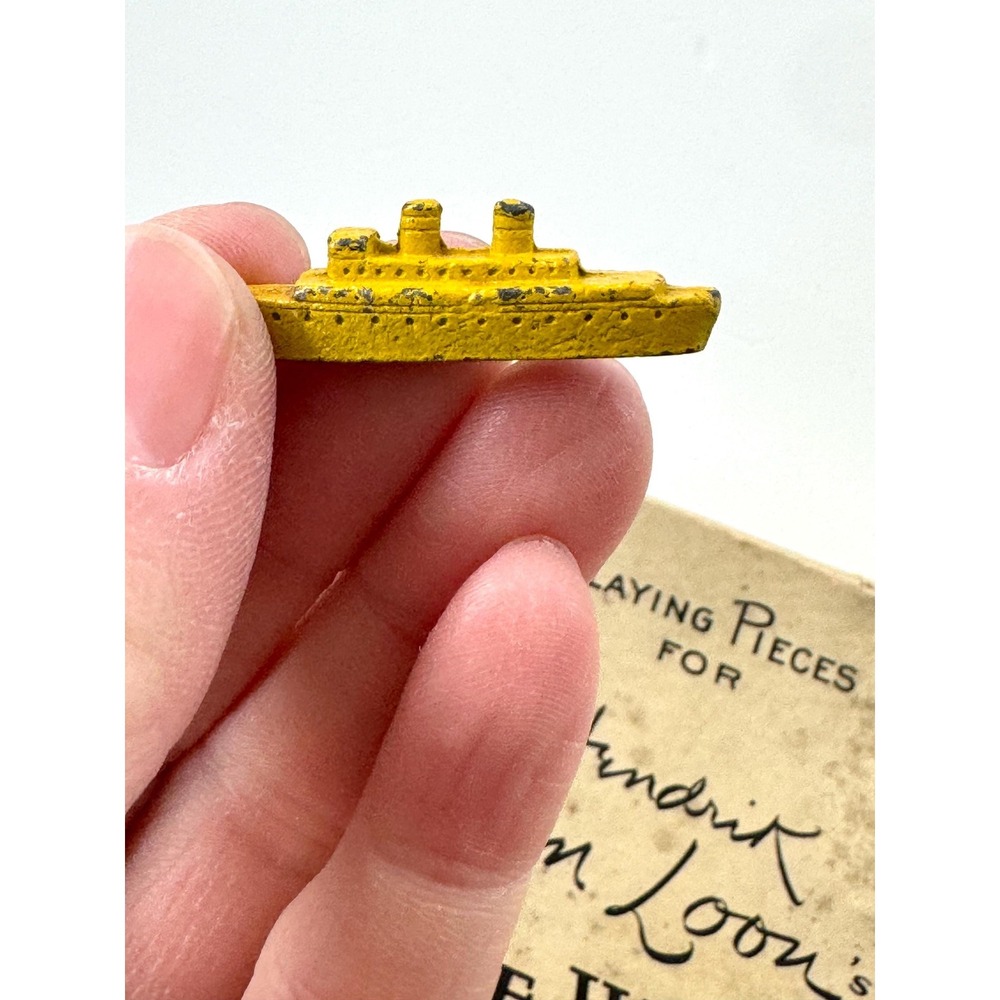 Vintage Hendrik Van Loon's Wide World Game Pieces - 1933 Edition - Picture 6 of 11
